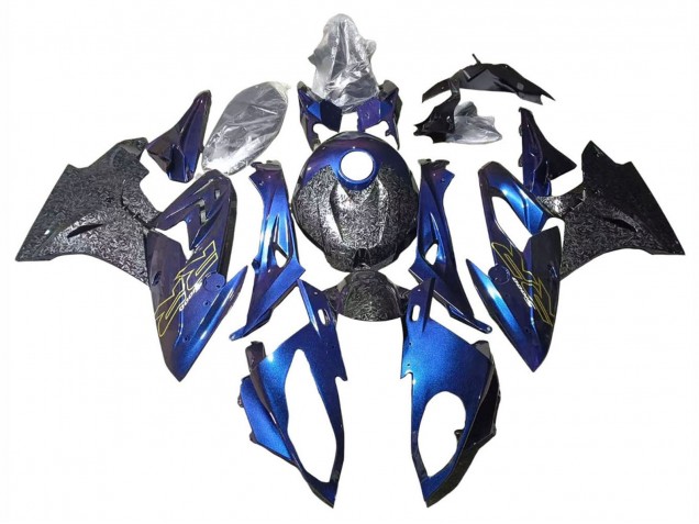 2015-2016 Gradient Puple Blue Forged Carbon Fiber BMW S1000RR Motorcycle Fairings Canada
