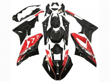 2015-2016 Red Glossy Black BMW S1000RR Motorcycle Fairings Canada