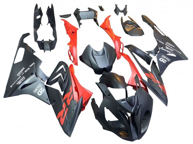 2015-2016 Matte Black Red BMW S1000RR Motorcycle Fairings Canada
