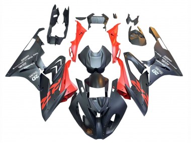 2015-2016 Matte Black Red BMW S1000RR Motorcycle Fairings Canada
