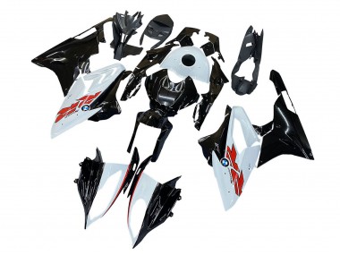 2015-2016 White Black Carbon Fiber BMW S1000RR Motorcycle Fairings Canada