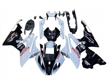2015-2016 White Glossy Black Fiamm BMW S1000RR Motorcycle Fairings Canada