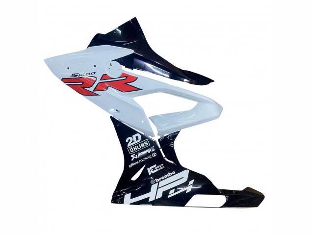 2015-2016 White Glossy Black BMW S1000RR Motorcycle Fairings Canada