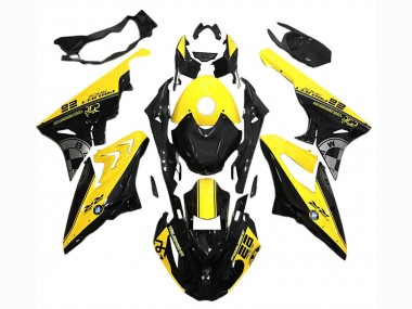 2015-2016 Yellow Black BMW S1000RR Motorcycle Fairings Canada