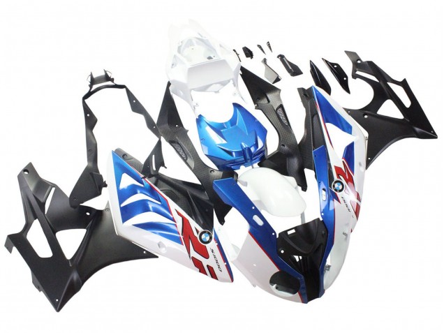 2009-2014 White Blue Matte Black BMW S1000RR Motorcycle Fairings Canada
