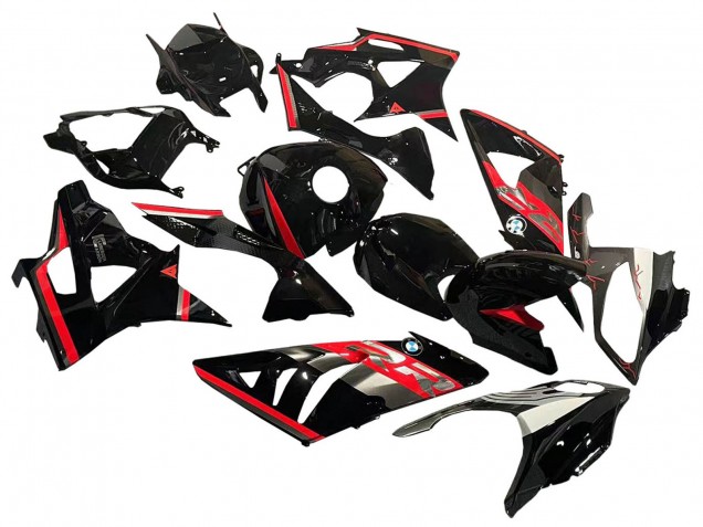2009-2014 Red Glossy Black BMW S1000RR Motorcycle Fairing Canada