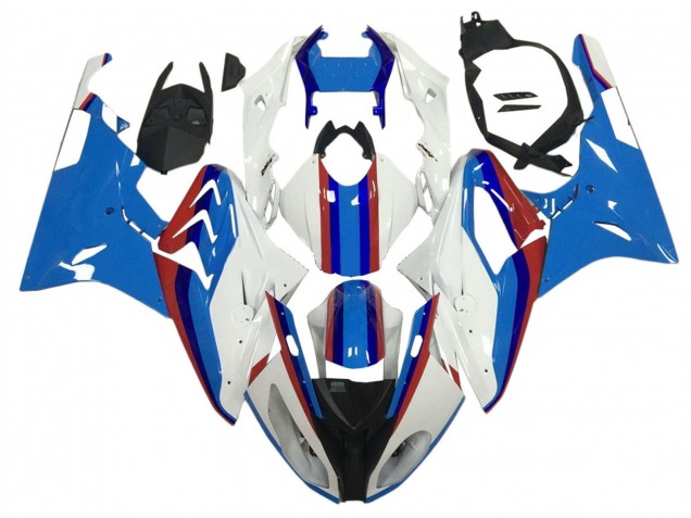2009-2014 White Red Blue BMW S1000RR Motorcycle Fairings Canada