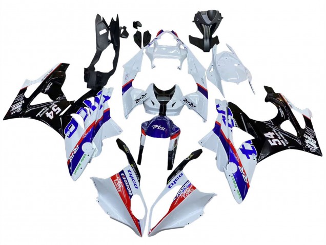 2009-2014 White Red Blue Black Tyco BMW S1000RR Motorcycle Fairings Canada