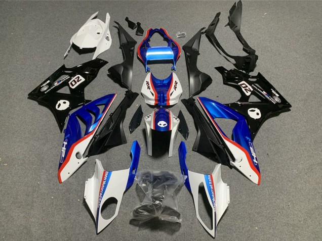 2009-2014 White Red Blue Glossy Black BMW S1000RR Motorcycle Plastics Canada