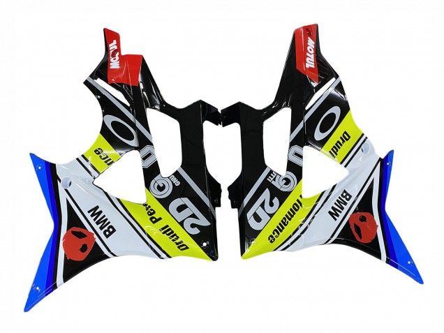 2009-2014 Blue Yellow Red Black Shark VR 46 BMW S1000RR Motorcycle Fairings Canada
