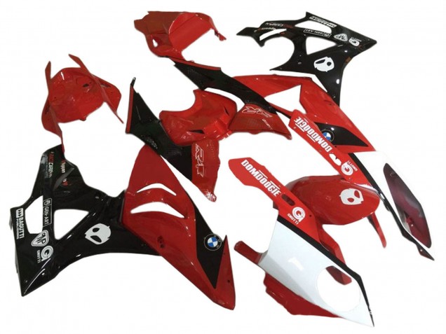 2009-2014 Red White Glossy Black BMW S1000RR Motorcycle Fairings Canada