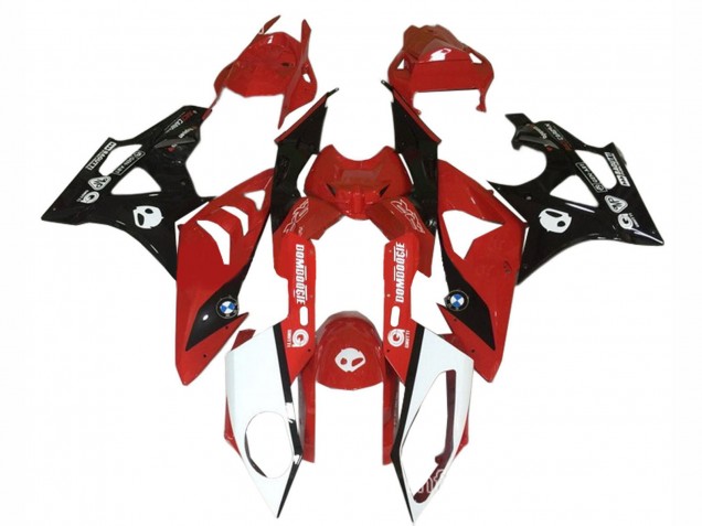 2009-2014 Red White Glossy Black BMW S1000RR Motorcycle Fairings Canada