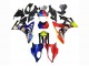 2009-2014 Red Blue Yellow Shark BMW S1000RR Motorcycle Fairings Canada