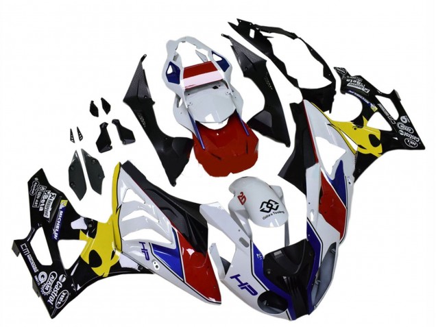 2009-2014 White Red Yellow Black Castrol BMW S1000RR Motorcycle Fairings Canada