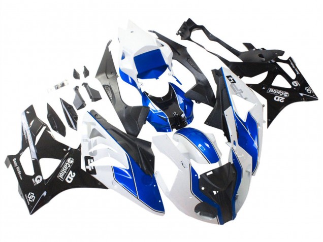 2009-2014 White Blue Glossy Black Castrol BMW S1000RR Motorcycle Fairings Canada
