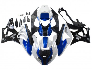 2009-2014 White Blue Glossy Black Castrol BMW S1000RR Motorcycle Fairings Canada