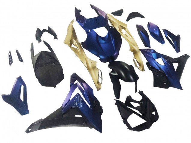 2014-2016 Matte Dark Blue BMW S1000R Motorcycle Fairings Canada