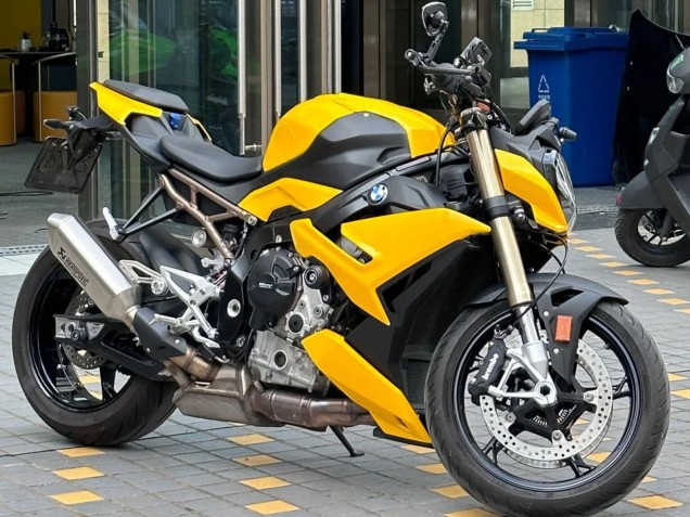 2021-2025 Yellow BMW S1000R Motorcycle Fairings Canada