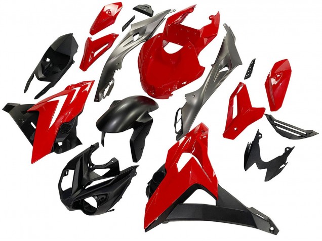 2014-2016 Black Red BMW S1000R Motorcycle Fairings Canada