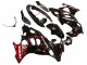 2004-2006 Glossy Black Red Flame Suzuki GSX600F/GSX750F Motorcycle Fairings Canada