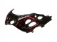 2004-2006 Glossy Black Red Flame Suzuki GSX600F/GSX750F Motorcycle Fairings Canada