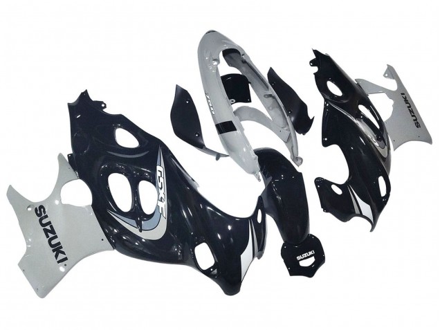 2004-2006 Glossy Black Grey Suzuki GSX600F/GSX750F Motorcycle Fairing Canada