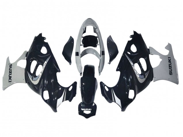 2004-2006 Glossy Black Grey Suzuki GSX600F/GSX750F Motorcycle Fairing Canada
