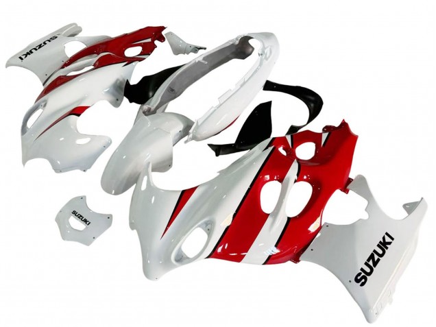 2004-2006 White Red Suzuki GSX600F/GSX750F Motorcycle Fairings Canada