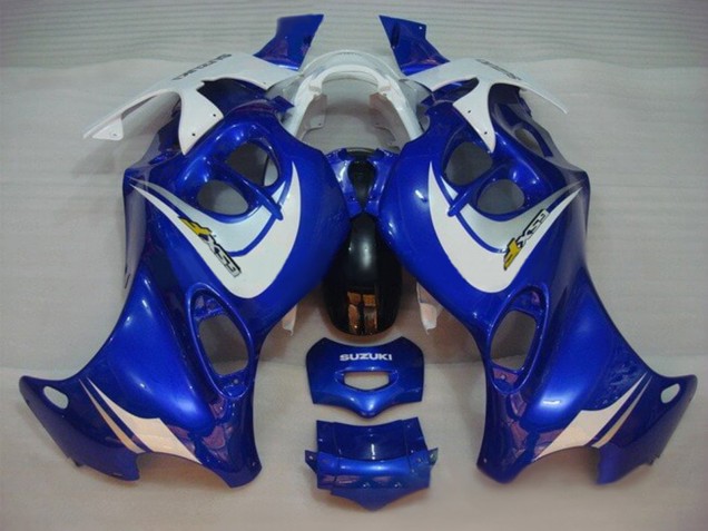 2004-2006 Blue White Suzuki GSX600F/GSX750F Motorcycle Fairings Canada