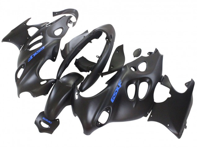 2004-2006 Matte Black with Blue Logo Suzuki GSX600F/GSX750F Motorcycle Fairings Canada
