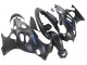 2004-2006 Matte Black with Blue Logo Suzuki GSX600F/GSX750F Motorcycle Fairings Canada