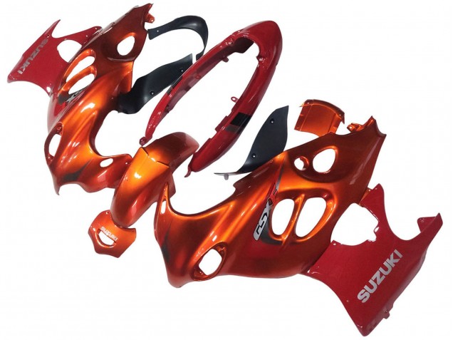 2004-2006 Burnt Oange White Logo Suzuki GSX600F/GSX750F Motorcycle Fairings Canada