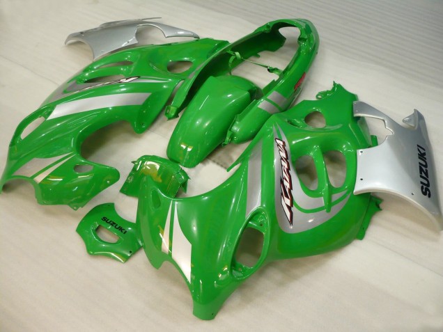 2004-2006 Green Silver Katana Suzuki GSX600F/GSX750F Motorcycle Fairings Canada