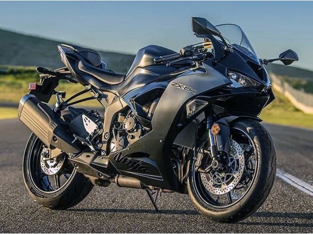 2023-2025 Matte Black Kawasaki ZX6R Motorcycle Fairing Canada