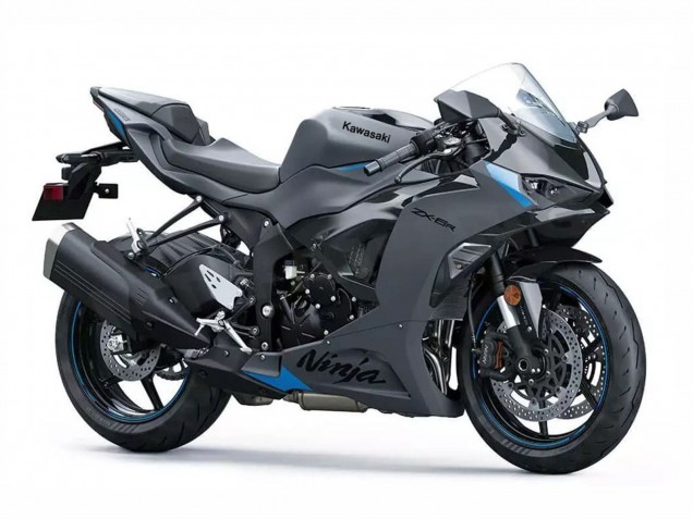 2023-2025 Grey Ninja Kawasaki ZX6R Motorcycle Fairings Canada