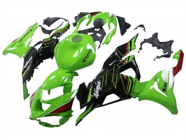 2023-2025 Green Black Kawasaki ZX6R Motorcycle Fairings Canada