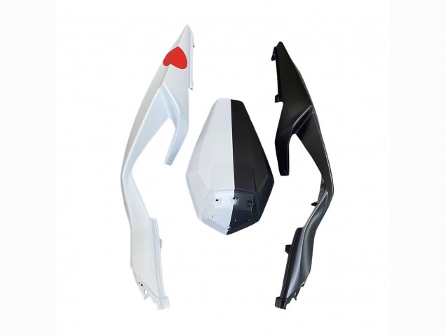 2023-2025 Black White with Flower Kawasaki ZX6R Motorcycle Fairings Canada