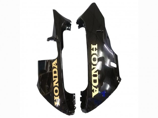 2005-2006 Black with Gold Logo Honda CBR600RR Motorcycle Fairings Canada