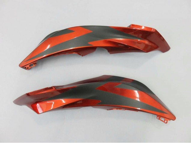 2007-2008 Orange Matte Black Honda CBR600RR Motorcycle Fairing Kits Canada