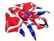 2009-2012 White Red Blue HRC Honda CBR600RR Motorcycle Fairings Canada