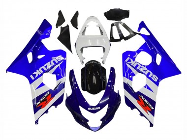 2004-2005 White Blue Black Red Suzuki GSXR 600 / GSXR 750 Motorcycle Fairing Kits Canada
