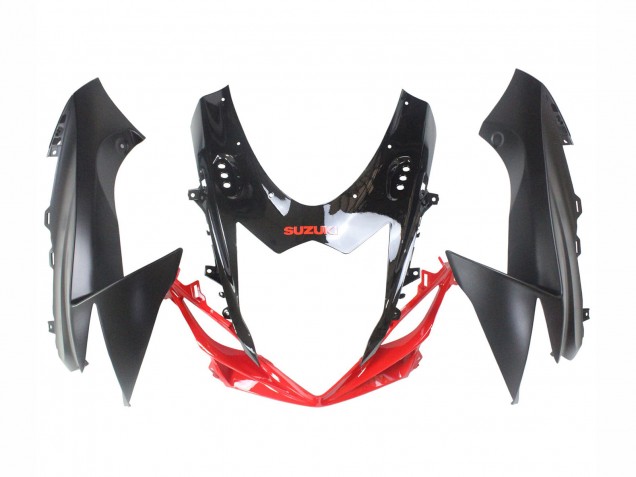 2011-2024 Black Grey Red Line Suzuki GSXR 600 / GSXR 750 Motorcycle Fairings Canada