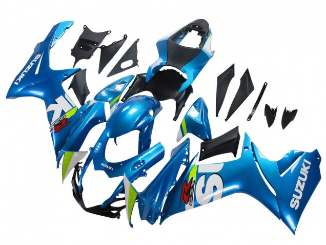 2011-2024 Light Blue Green White Red Suzuki GSXR 600 / GSXR 750 Motorcycle Fairings Canada