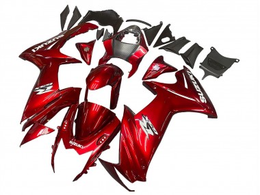 2011-2024 Red White Decal Suzuki GSXR 600 / GSXR 750 Motorcycle Fairings Canada