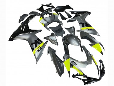 2011-2024 Silver Yellow Black Suzuki GSXR 600 / GSXR 750 Motorcycle Fairings Canada
