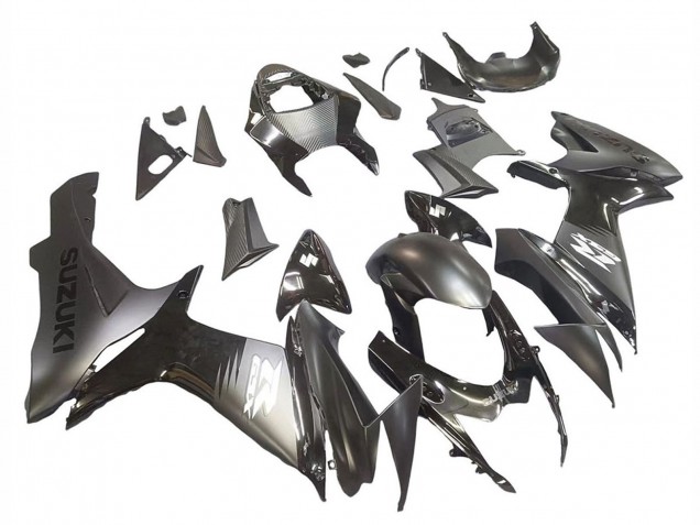 2011-2024 Matte Black Glossy Black White Decal Suzuki GSXR 600 / GSXR 750 Motorcycle Fairings Canada