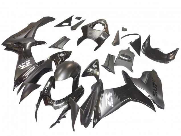 2011-2024 Matte Black Glossy Black White Decal Suzuki GSXR 600 / GSXR 750 Motorcycle Fairings Canada