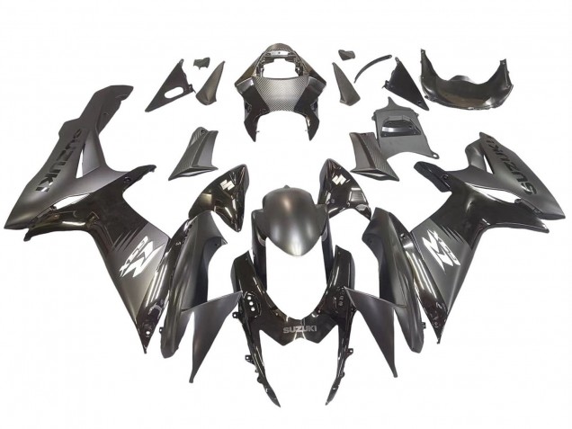 2011-2024 Matte Black Glossy Black White Decal Suzuki GSXR 600 / GSXR 750 Motorcycle Fairings Canada