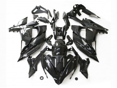 2017-2019 Glossy Black Kawasaki Ninja 650 EX650 Motorcycle Fairings Canada