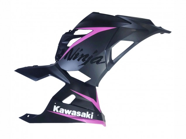 2018-2024 Matte Black Pink Kawasaki Ninja 400 Motorcycle Fairings Canada